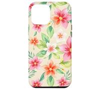 Rose Tropical Floral Garden Blossom Leaf Botanical Flower Coque pour iPhone 12 Pro Max
