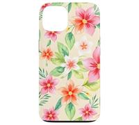Rose Tropical Floral Garden Blossom Leaf Botanical Flower Coque pour iPhone 13