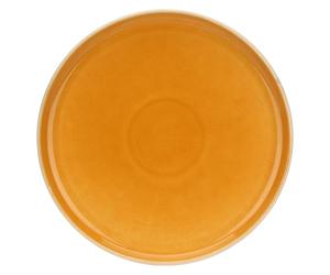 Rose&Tulipani Arpeggio Assiette ronde Citrouille en grès Diamètre 31 cm