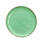 ROSE & TULIPANI Assiette plate Concert – Vert eau