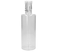 Rose & Tulipani Colorlife Bouteille en Acrylique de Couleur 1 Litre légère et Pratique pour Un Usage Quotidien Polyvalent Transparent