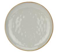 Rose & Tulipani Concert Plateau Plat Gris Perla 32cm Grès
