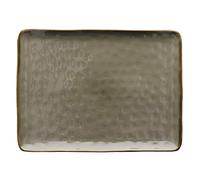 Rose&Tulipani Concerto Grigio Tortora Plateau rectangulaire Ø 36 cm l 26,5 cm Gris