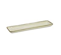 Rose & TULIPANI - Lot de 4 Plateaux rectangulaires 32 x 8 cm Concert Ivoire