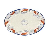 ROSE & TULIPANI MILANO Ocean Life Plateau ovale 45 x 30 cm, mélamine