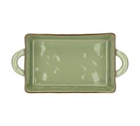 Rose&Tulipani Plaque en grès Vert 29 x 6 cm Profondeur 15 cm