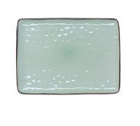 ROSE & TULIPANI Plateau Rectangulaire 36 x 26,5 cm Concert Thé Vert