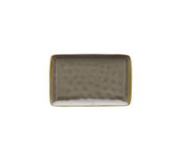 Rose & Tulipes Concert Plateau Rectangulaire Gris Tortora 20x13 Cm Pierre