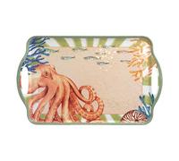 Rose & Tulipes Plateau avec poignées 49 x 29,5 cm mélamine