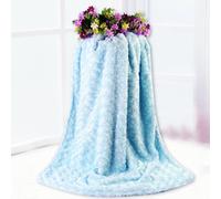 Rose Velours + Agneau Cachemire Couverture Solide Couverture De Bébé Nouveau-Né Garçons Filles Infantile Épaississement Poussette Couverture Nouveau-Né Couverture Minky