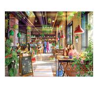 RoseArt - My Happy Place - Caf de quartier - Puzzle 750 pi ces pour adultes