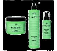 RoseBaie Aloe Vera et Kératine Shampoing 500ml + Masque 500ml + Sérum 100ml