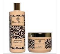 RoseBaie Amla X Kératine Shampoing 500 ml + Masque 500ml