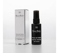 ROSEBAIE | Brume parfumée capillaire 50ml | Parfum Cheveux | Senteur Florale Rose Citronnelle Musc Douc | Vanille | N'assèche pas | Tous Type de Cheveux