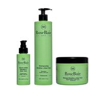 Kit d'entretien au lissage à la kératine et Aloe Vera RoseBaie 3 produits
