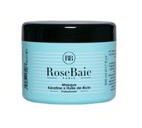 RoseBaie Masque Kératine Huile de Ricin Pousse & Hydratation 500 ml