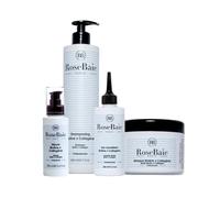 ROSEBAIE | Routine Complète Biotine et Collagène | Réparation Pousse Cheveux | Shampoing 500ml | Masque 500ml | Eau Lamellaire 200ml | Sérum 100ml