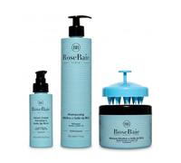 Rosebaie Kit Kératine Et Huile De Ricin, Éléments Hydratants, Sans Sulfate Et Sans Parabène Qui, 3 unité (Lot 1)