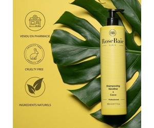 Rosebaie Shampooing Kératine et Coco 500 ml