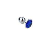 Rosebud Metal bijou bleu foncé taille SMALL