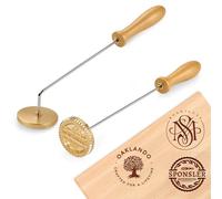 ROSEEKA Fer de marque personnalisé pour bois - Tampon personnalisé pour le travail du bois, le barbecue et les travaux manuels. Créez des designs uniques ou du texte sur des articles en bois, parfait
