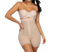 ROSEEONNE 2pcs Butt Lifting Shapewear for Women Tummy Control Faja Shorts Hip Enhancer Shapewear Shorts Thigh Slimmer Lingerie sculptante(Skin,XL)