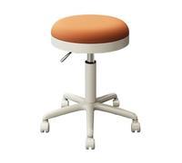ROSEEONNE Chaise à Tabouret Roulant Rond avec Roues pivotantes | Tabouret roulant réglable, for clinique, spa, bureau, bar, café tabouret roulettes