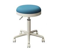 ROSEEONNE Chaise à Tabouret Roulant Rond avec Roues pivotantes | Tabouret roulant réglable, for clinique, spa, bureau, bar, café tabouret roulettes