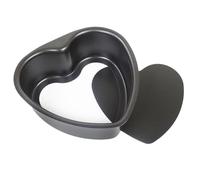 ROSEEONNE Moules à gâteaux en forme de cœur, grand plat de cuisson for de jolis gâteaux, moules de cuisson antiadhésifs, boîtes à gâteaux for mariage et anniversaire(6 pouces)