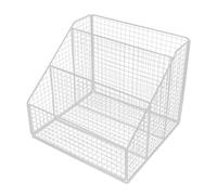 ROSEEONNE porte journaux Porte-revues multifonctionnel en maille, support vertical de table for livres et magazines, idéal for le bureau, la maison et l'école. porte-magazine