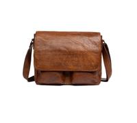ROSEEONNE sacoche pc Sacoche messager homme vintage en cuir véritable, grande sacoches d'ordinateur portable en cuir sac homme