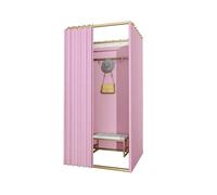 ROSEEONNE Salle d'essayage Cabine d'essayage carrée temporaire, Pliable, Mobile et Portable, for l'intimité, idéale for Les espaces extérieurs Cabine d'essayages(F,80x80x200cm)