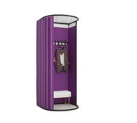 ROSEEONNE Salle d'essayage Cabine d'essayage Portable et Pliable en Forme de U, Cabine Mobile d'essayage temporaire for Bureau et activités extérieures Cabine d'essayages(Lila,100 * 95 * 200cm)