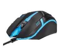 ROSEEONNE Souris Gamer Souris de Jeu Optique Filaire 7 Couleurs lumières Froides Dispositif de pointage Ergonomique Capteur Optique Bureau Jeu CF dédié sans Fil Souris(Svart)