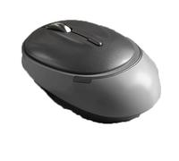 ROSEEONNE Souris Gamer Souris sans Fil avec récepteur USB 2,4 GHz, 1600 DPI, Mode Simple ou Double, Rechargeable, for Ordinateur Portable sans Fil Souris(Svart,Single Mode)