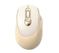 ROSEEONNE Souris Gamer Souris sans Fil avec récepteur USB 2,4G, Mode Simple ou Double, 1600DPI, Rechargeable, for Ordinateur Portable sans Fil Souris(Khaki,Single Mode)