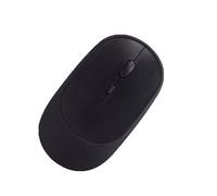 ROSEEONNE Souris Gamer Souris sans Fil avec récepteur USB 2,4GHz Double Mode, Rechargeable, 1600DPI, Portable, Fine et silencieuse, for Ordinateurs Portables et PC sans Fil Souris(Svart)