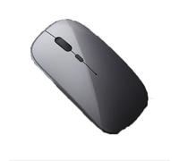 ROSEEONNE Souris Gamer Souris sans Fil, Dispositif de pointage Optique Ergonomique 2,4GHz, Souris d'ordinateur for Ordinateur Portable, 1600DPI, Rechargeable et silencieuse sans Fil Souris(Grey)