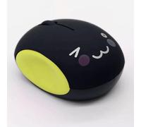 ROSEEONNE Souris Gamer Souris sans Fil Mignonne avec récepteur USB 2,4 GHz, Double Mode, clics Silencieux for Ordinateurs Portables et PC, avec Tapis de Souris sans Fil Souris(Groen,Blink)