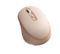 ROSEEONNE Souris Gamer Wireless Mouse with 2.4g USB Receiver 1600 Dpi Dual Mode Portable Computer Mouse for Laptops Pc Rechargeable sans Fil Souris(Khaki)