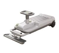 ROSEEONNE Voiture Twist Car Kart électrique for Enfants, Voiture à Bascule, Fonction Nettoyage du Sol, Jouet d'extérieur for Enfants de 3 Ans et Plus Voiture Twist avec(Grey)