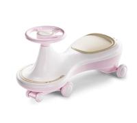 ROSEEONNE Voiture Twist Car Voiture Wiggle for Enfants, Jouet à Monter, balançoire, Roue silencieuse en polyuréthane, Anti-retournement, à partir de 3 Ans Voiture Twist avec(Roze)