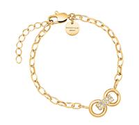 Rosefield Bow Studs Bracelets Acier inoxydable plaqué or JBBSG-J899 - Femme - Quartz - Acier inoxydable