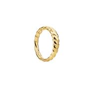 Rosefield Essentials Femme 14K Plaqué Or Bague Small Croissant