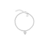 Rosefield Femme Acier Inoxydable Bracelet Épais Cœur