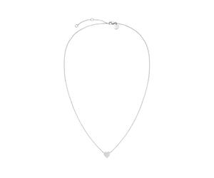 Rosefield Femme Acier Inoxydable Collier Diamond Cœur