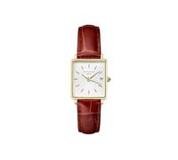 Rosefield Montre Femme Boxy XS Cuir Marron