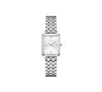 Rosefield Octagon XS Montre Femme - Bracelet Argent - Montre Femme avec Cadran Blanc - Acier Inoxydable - Résistante 3ATM - Luxe Élégant au Quotidien