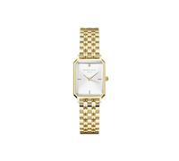 Rosefield Octagon XS Montre Femme - Bracelet Doré - Montre Femme avec Cadran Blanc - Acier Inoxydable - Résistante 3ATM - Luxe Élégant au Quotidien