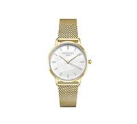 Rosefield Pearl Edit Mesh Gold RMGMG-R06 - Femme - 36 mm - Analogique - Quartz - Verre minéral